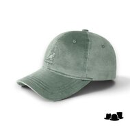 kangol baseball cap cord sage green