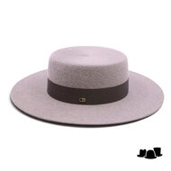 fernandez y roche matador bolero straight brim haarvilt licht taupe