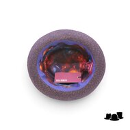 alfonso deste pork pie fallen leaves zwart camel en blauw