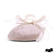 eigen atelier fascinator dopje offwhite