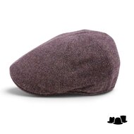 jos van dijck ivy pet sixpanel wol gemeleerd bruin
