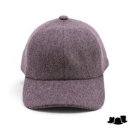 alfonso deste baseball cap wolmix taupe grijs
