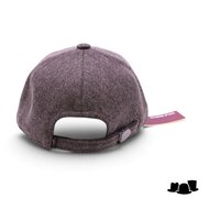 alfonso deste baseball cap wolmix taupe grijs