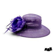 jos van dijck gelegenheidshoed sinamay en veren royal peony