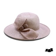 frasconi gelegenheidshoed olivia sisal golden beige