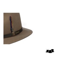 stetson traveller outdoor softfelt wool chestnut