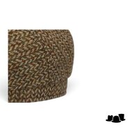 stetson driver cap harris tweed brown beige green