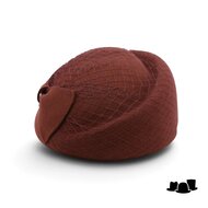 seeberger dopje voile strik nutmeg brown