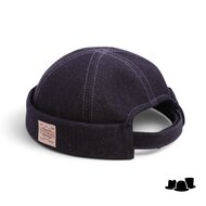 stetson docker cotton denim black