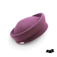 seeberger pillbox wolvilt burgundy