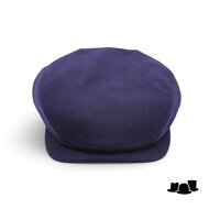 wigens ivy contemporary cap wol visgraat navy