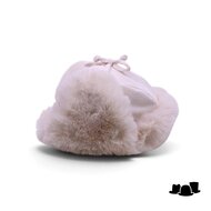 bedacht pilotenmuts chapka ivory