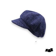 seeberger ballonpet tweed look blue tones