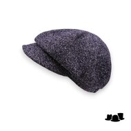 seeberger ballonpet tweed look black white