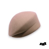 seeberger dopje vouw wolvilt rose beige