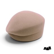 seeberger dopje vouw wolvilt rose beige
