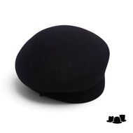 seeberger dopje vouw wolvilt black