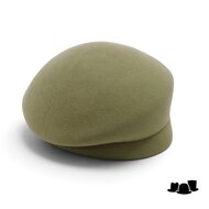 seeberger dopje vouw wolvilt olive