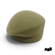 seeberger dopje vouw wolvilt olive