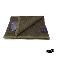city sport sjaal scheerwol visgraat chartreuse groen