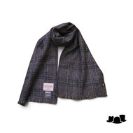 city sport sjaal harris tweed ruit groen blauw rood