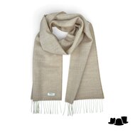 mcnutt of donegal irish wool scarf visgraat basswood