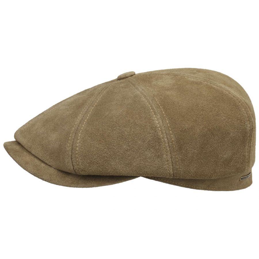 Stetson Newsboy Cap Hatteras Calf Leather Hoedenzaak Jos van