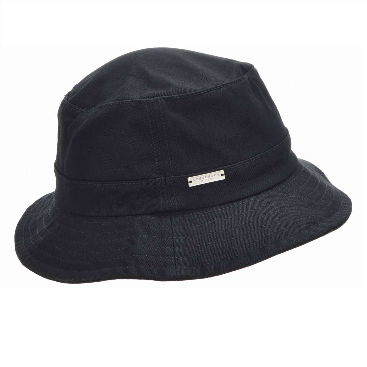 hat seeberger basic bucket black