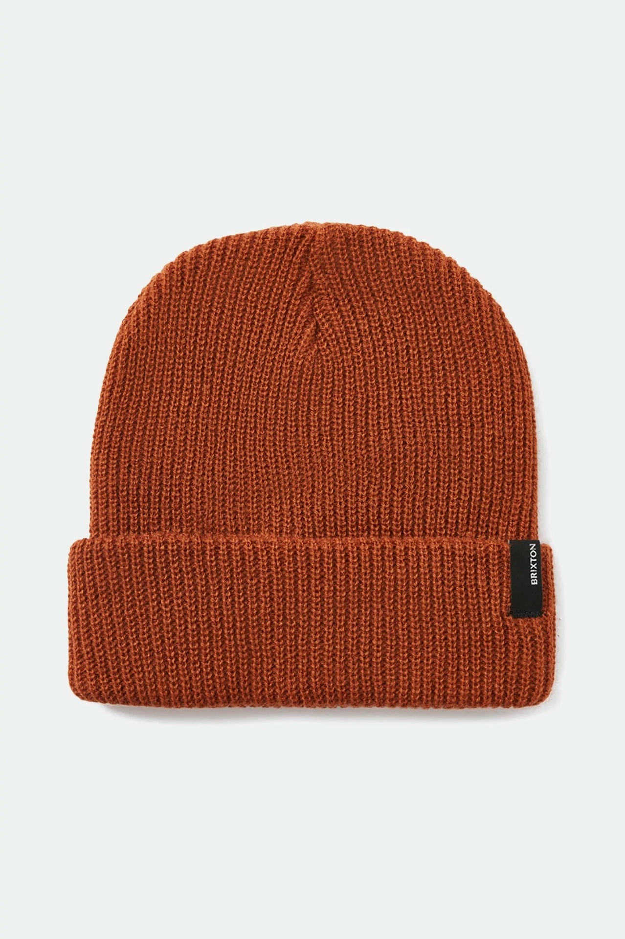 brixton polar chunky beanie burnt henna