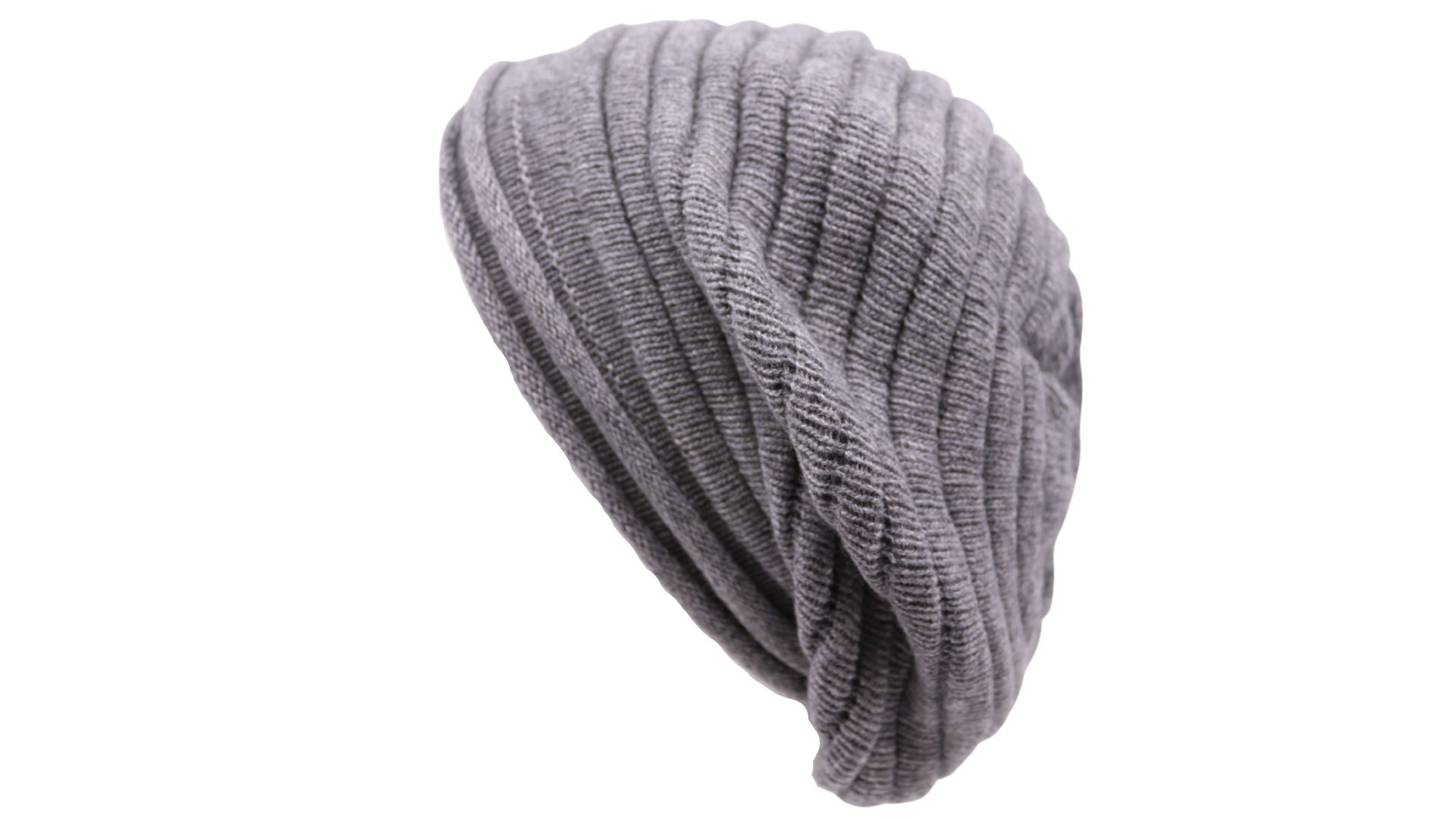 panizza baret kasjmier en merino wolmix grijs