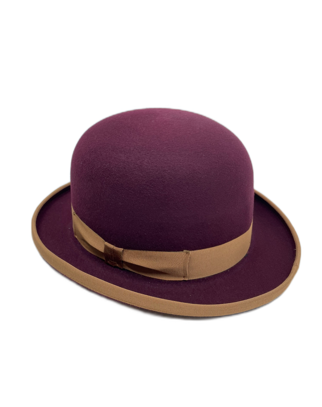 baldini bolhoed bombetta haarvilt bordeaux camel