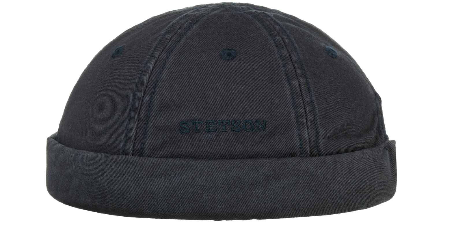stetson docker cotton donkerblauw