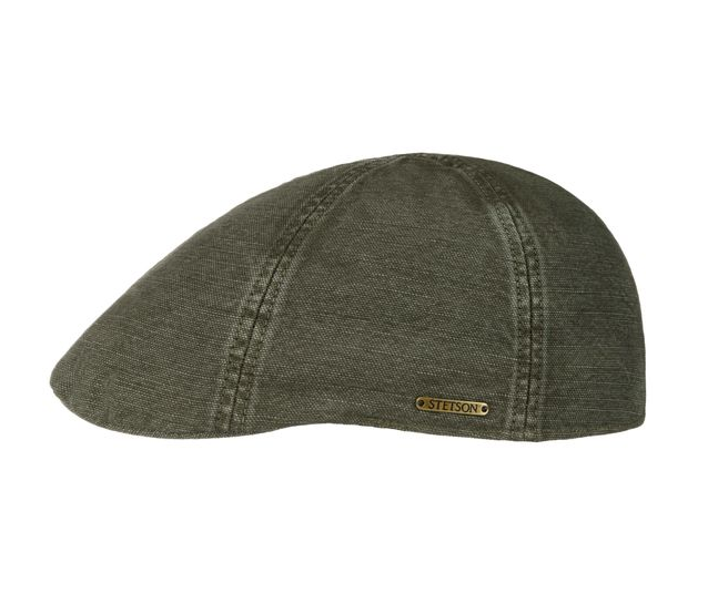 stetson texas ivy cap cotton linen vintage olive