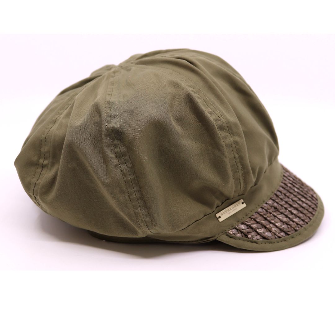 seeberger ballonpet straw po olive