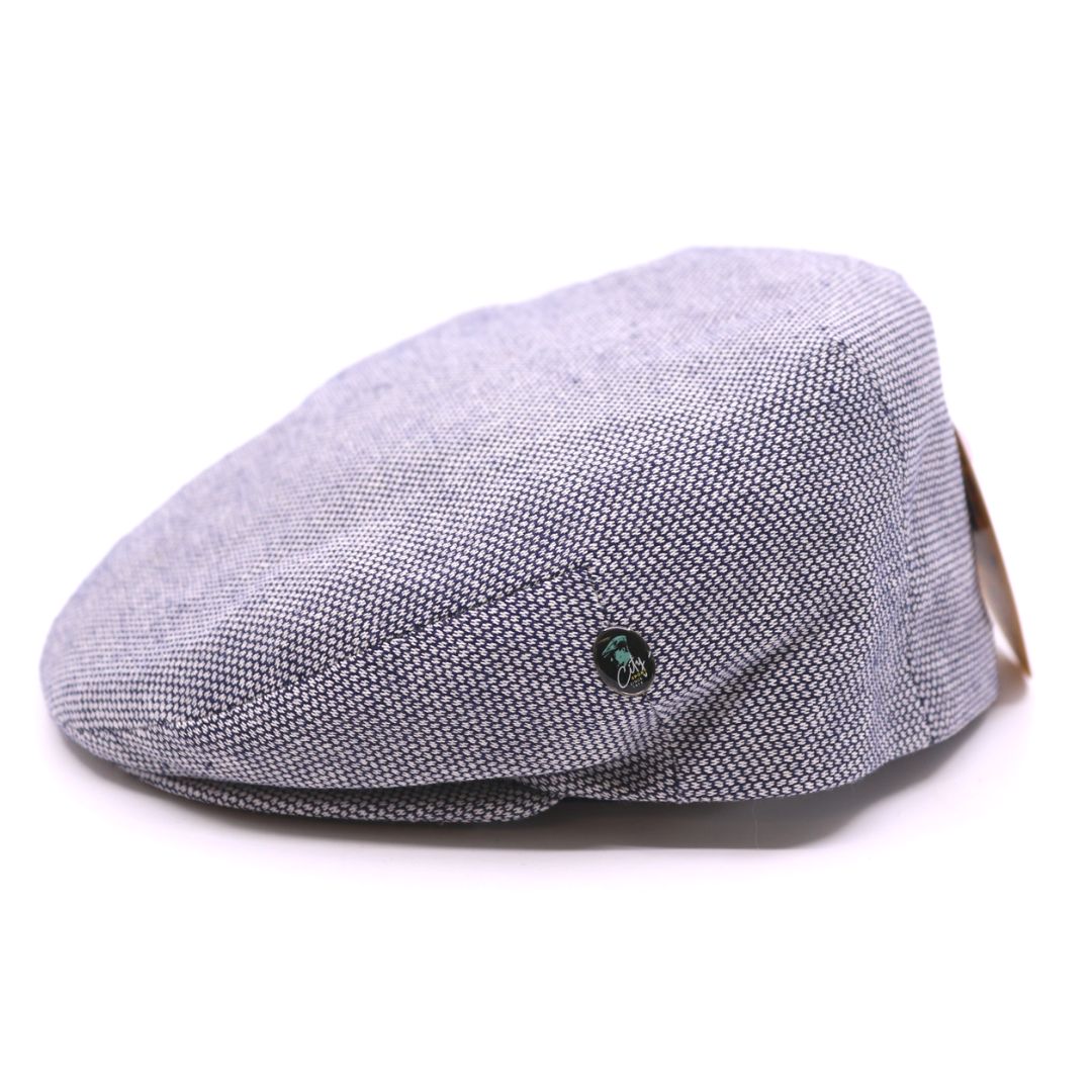 city sport klassieke kinderpet woven navy wit