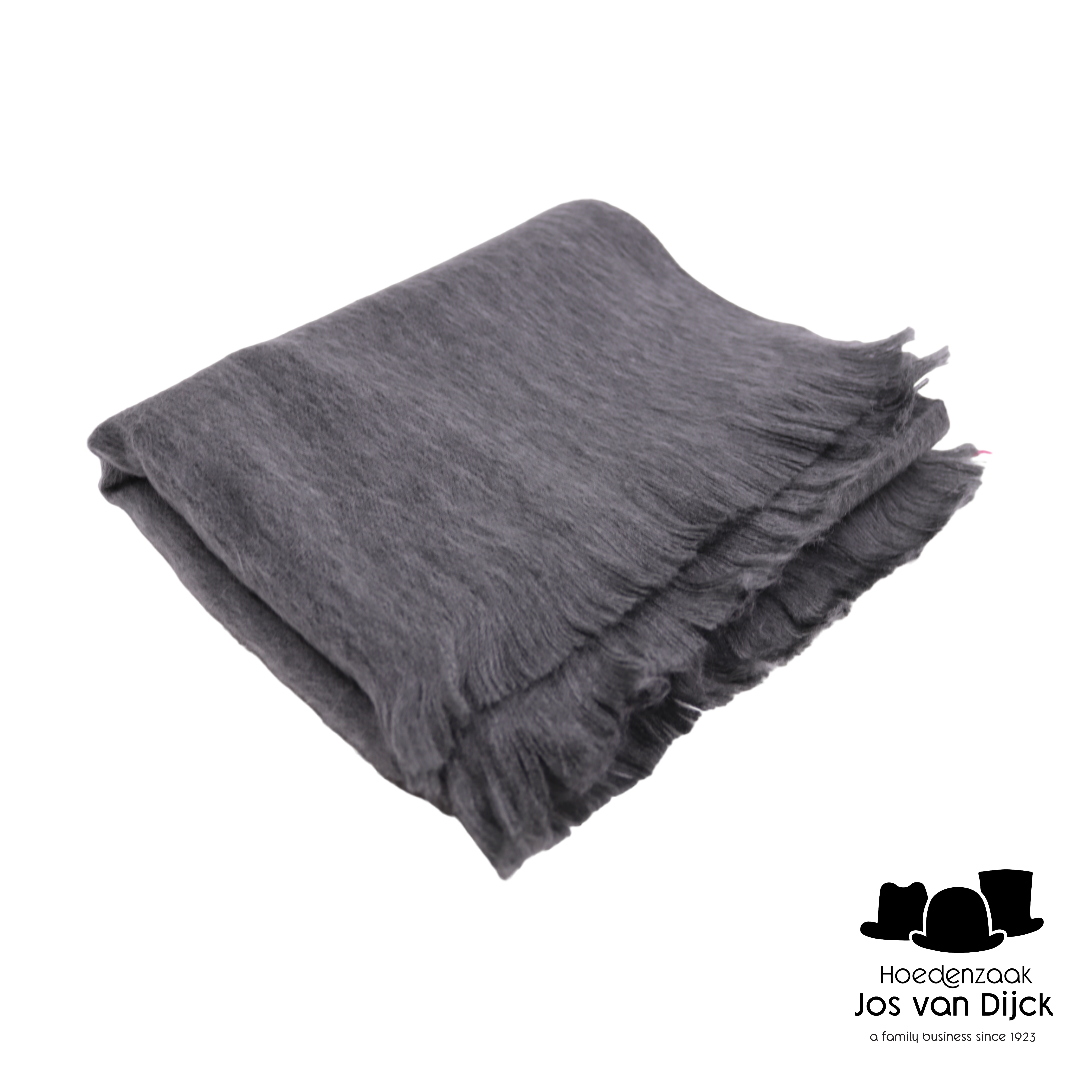 jos van dijck sjaal alpaca wol grey
