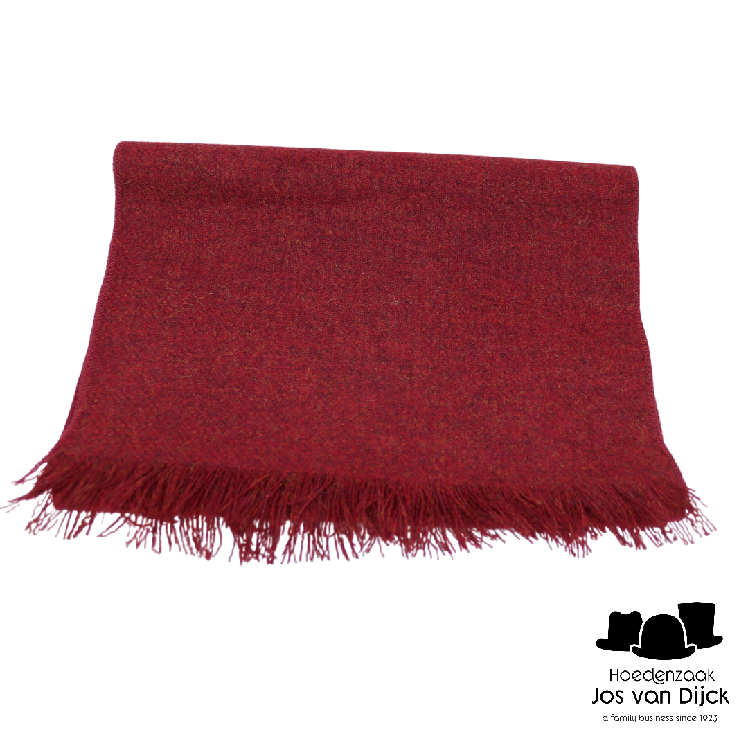 alfonso deste sjaal wol burgundy