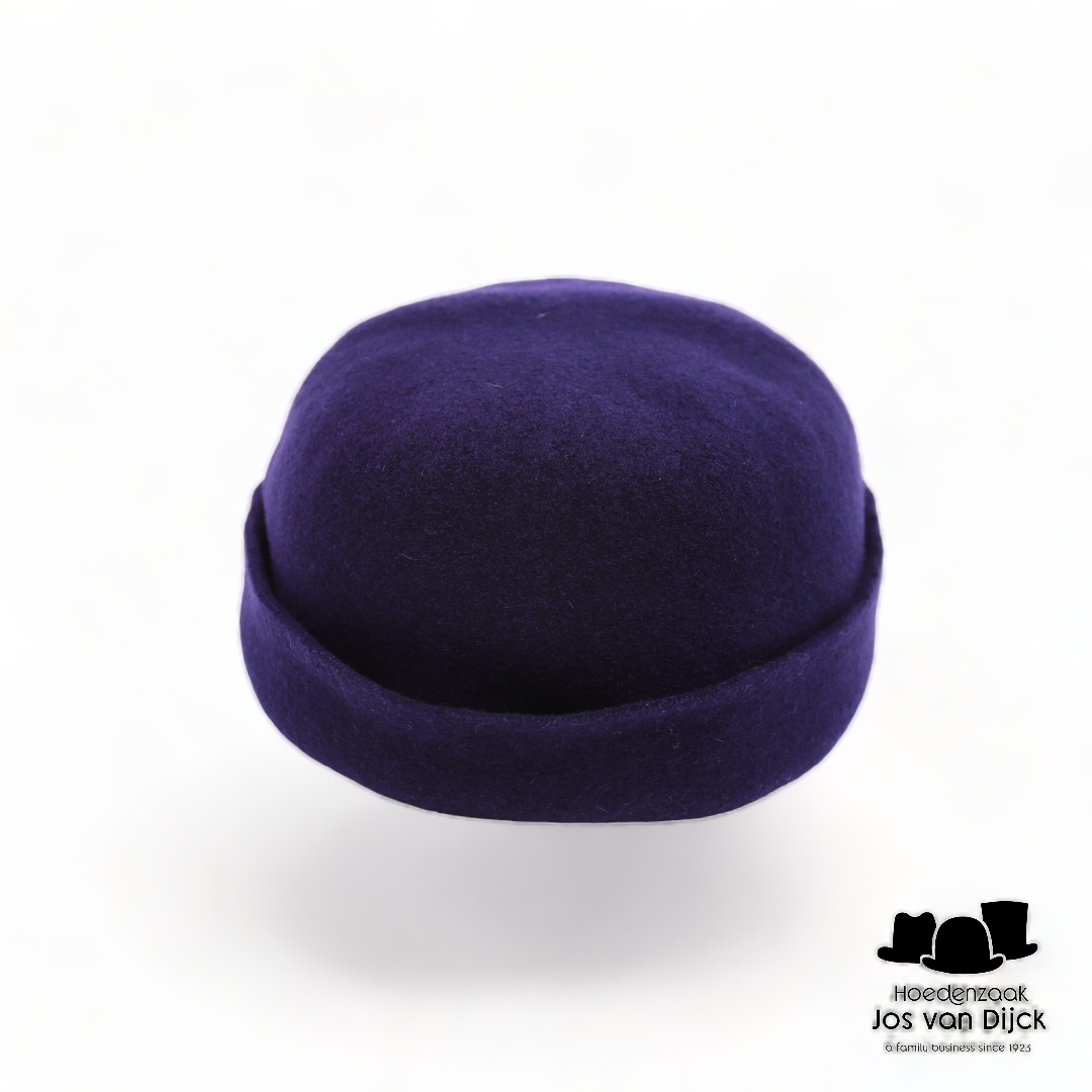 kopka toque muts scheerwol navy