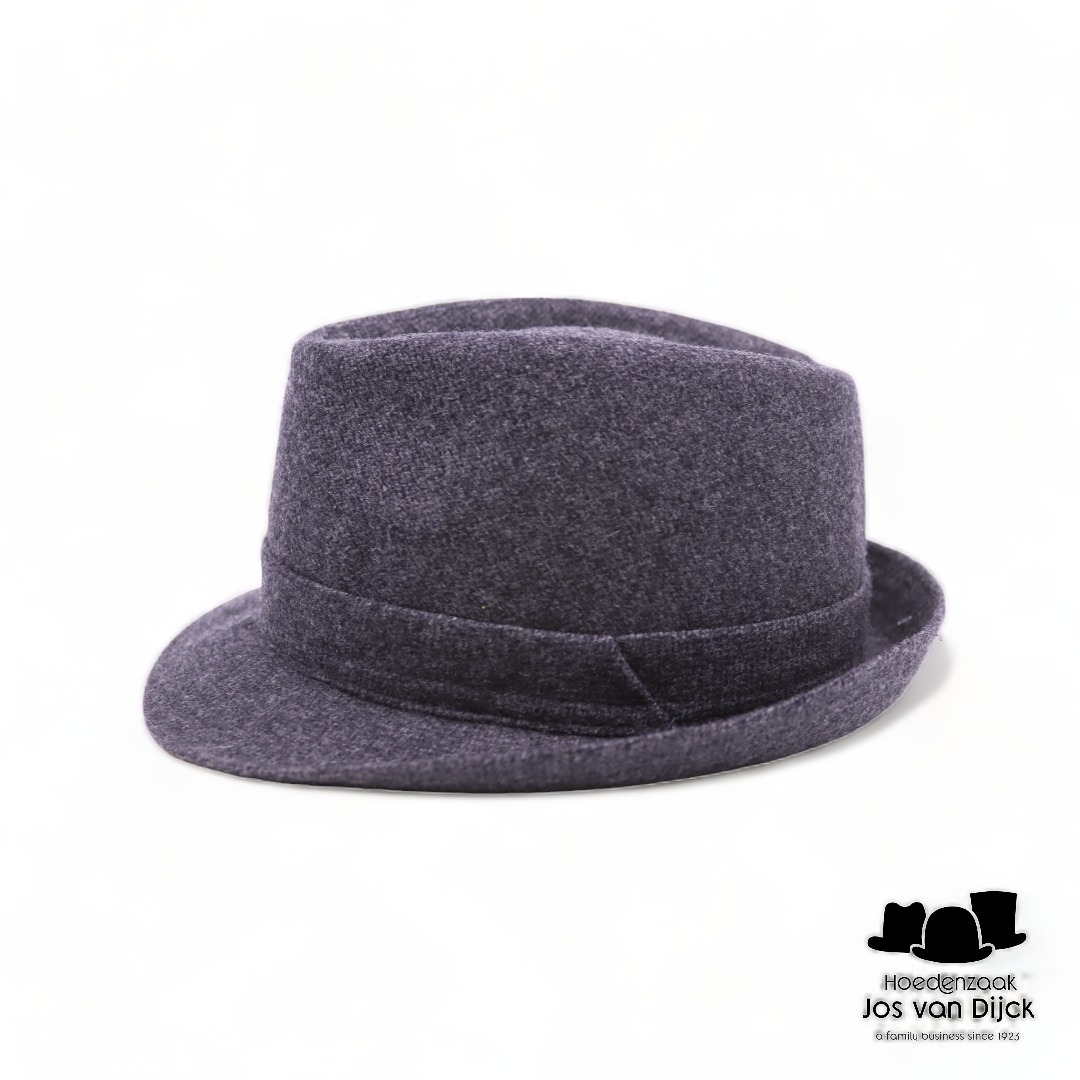 jos van dijck trilby wolmix grijs