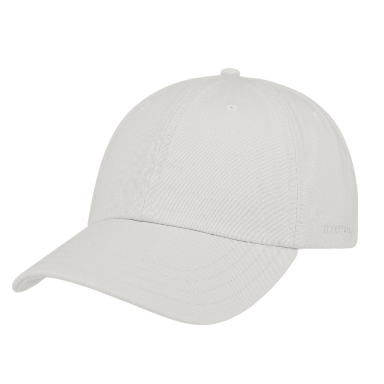 stetson rector cotton baseball cap white