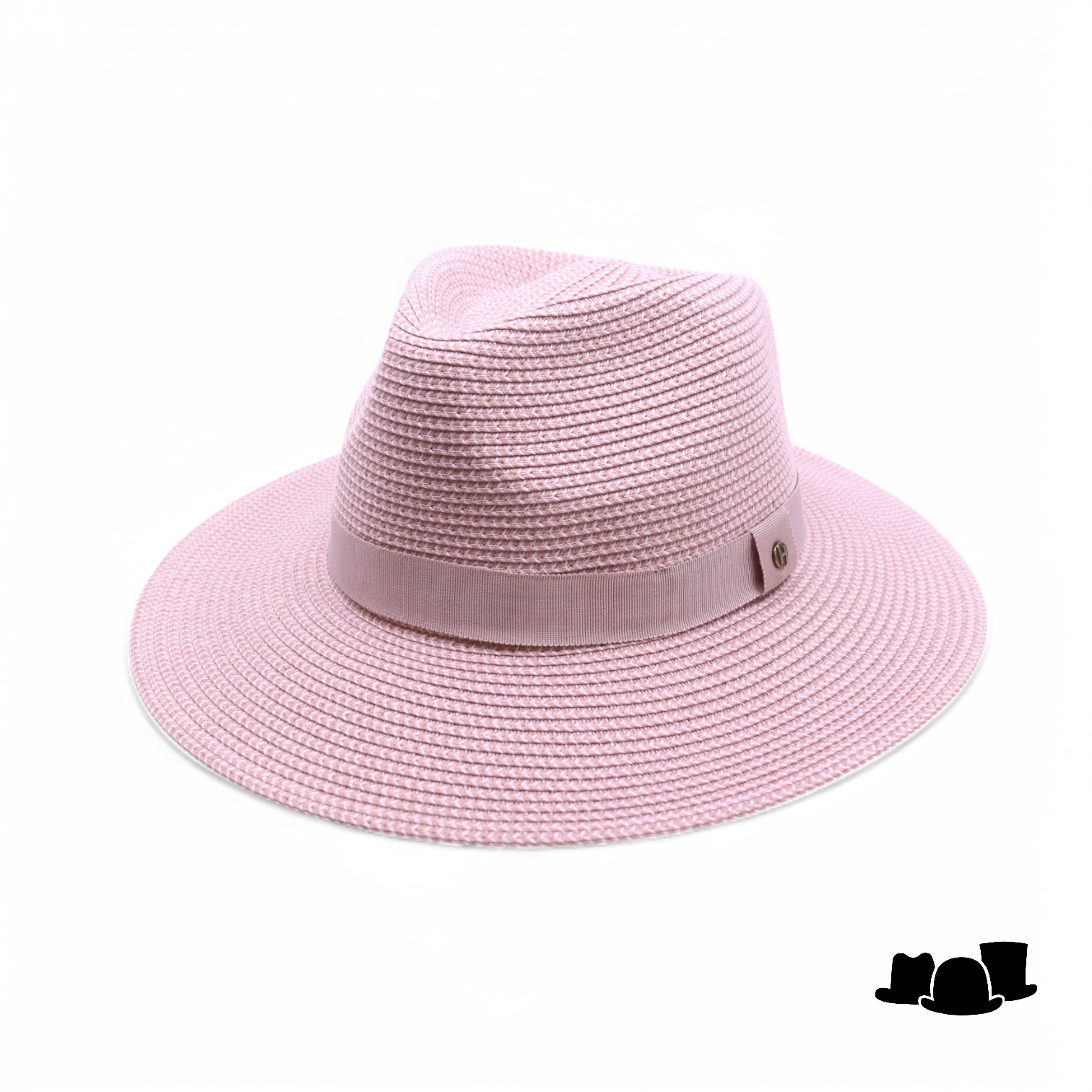 house of ord summer fedora serenity flexiband pink and white