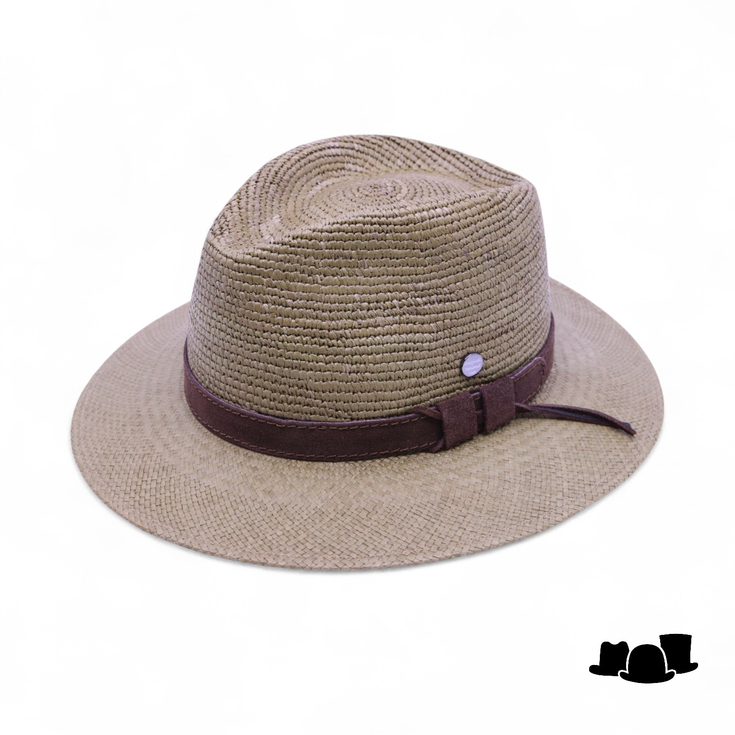 vintimilla fedora sydney panama crochet olive green