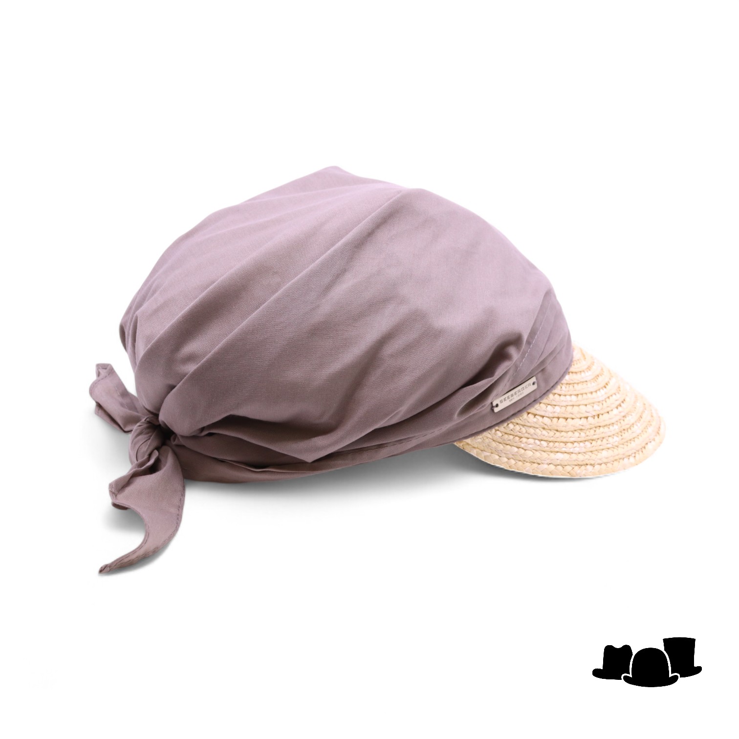 seeberger stofpet stro katoenmix naturel en taupe