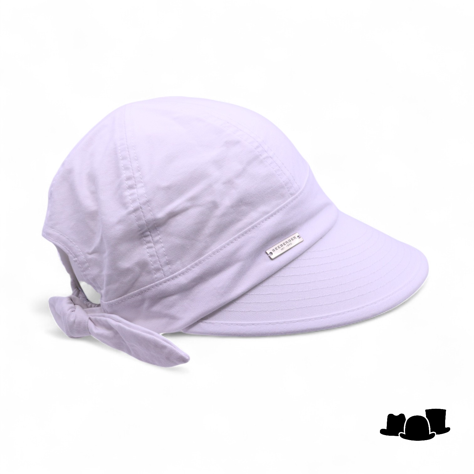 seeberger visor cap philippa katoen white