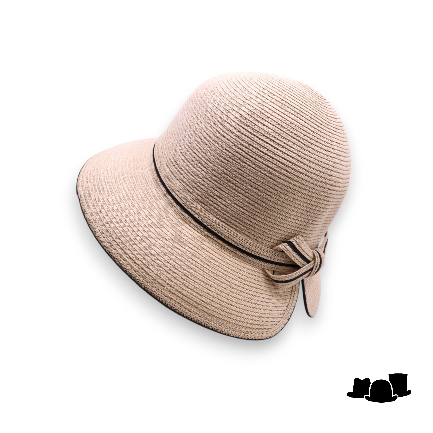 bedacht zomer hoed aline cellulose beige