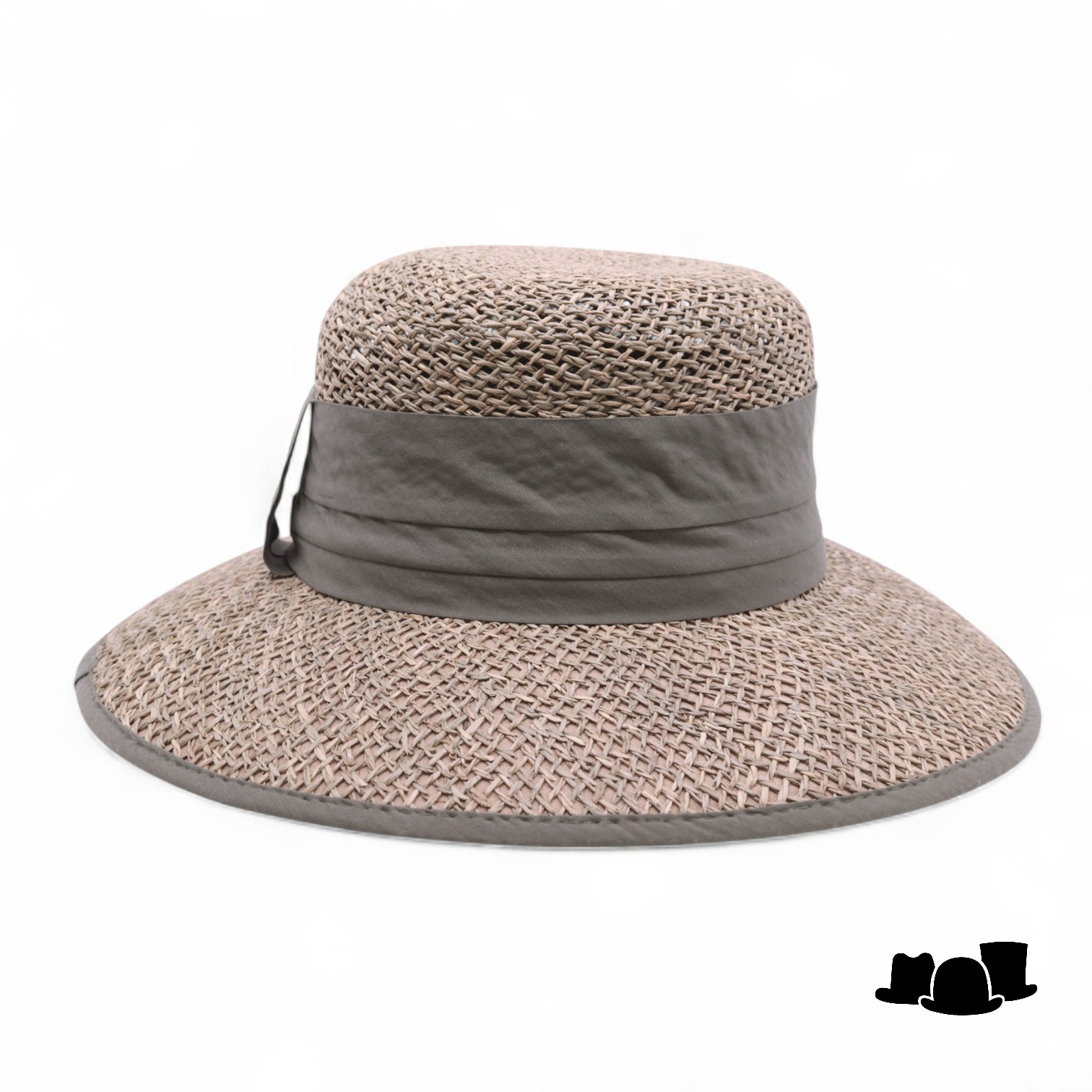 seeberger bolero seagrass natural and kakhi