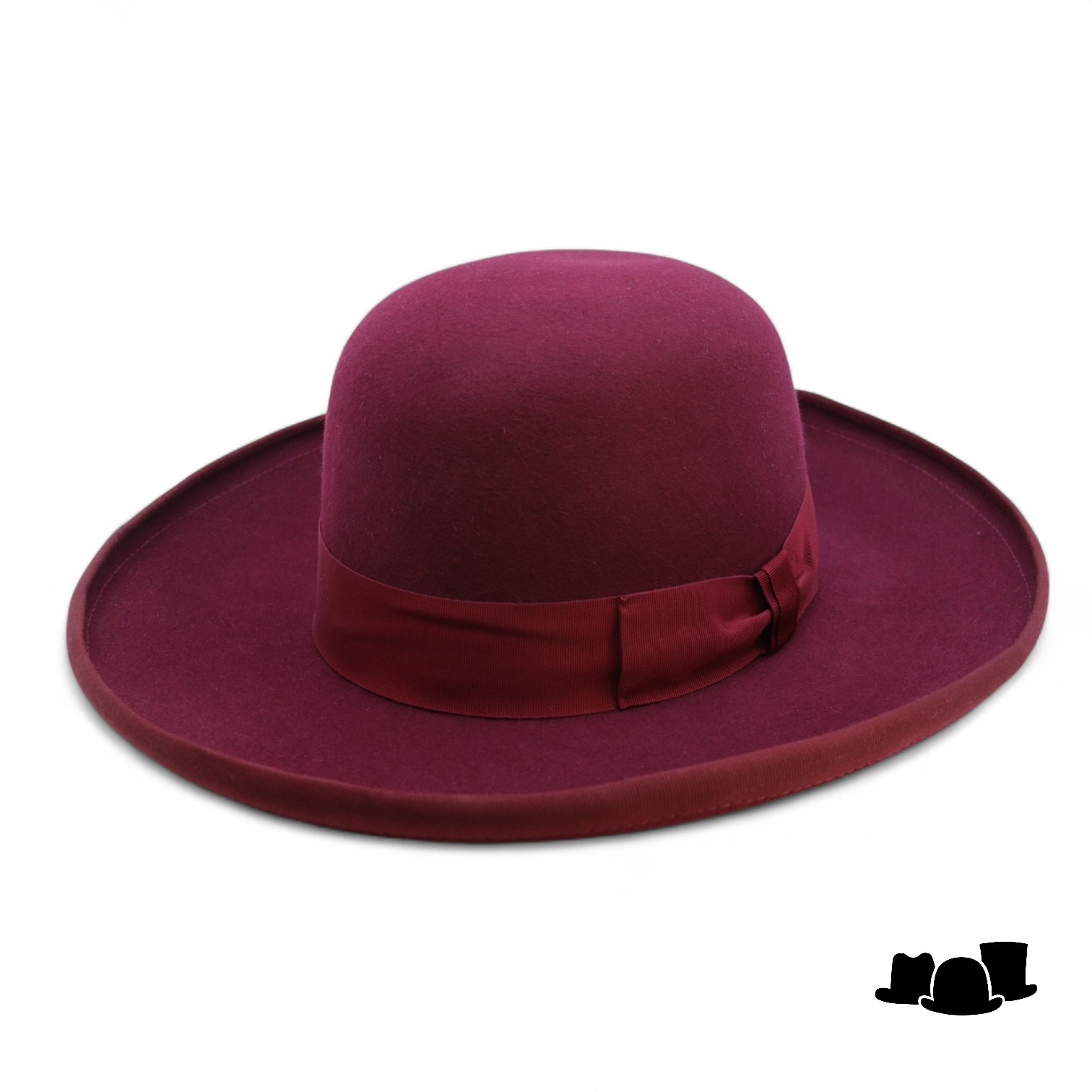 tesi pallone open crown haarvilt bordeaux