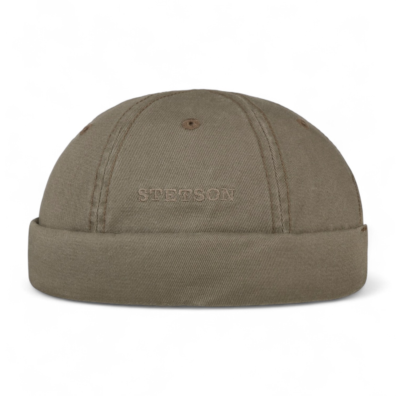 stetson docker cotton olijfgroen