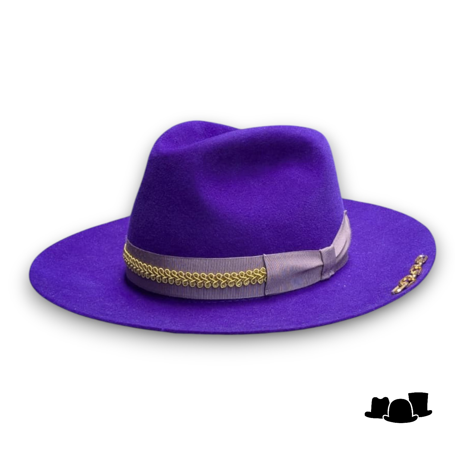 jos van dijck fedora virginia bespoke haarvilt violet royale