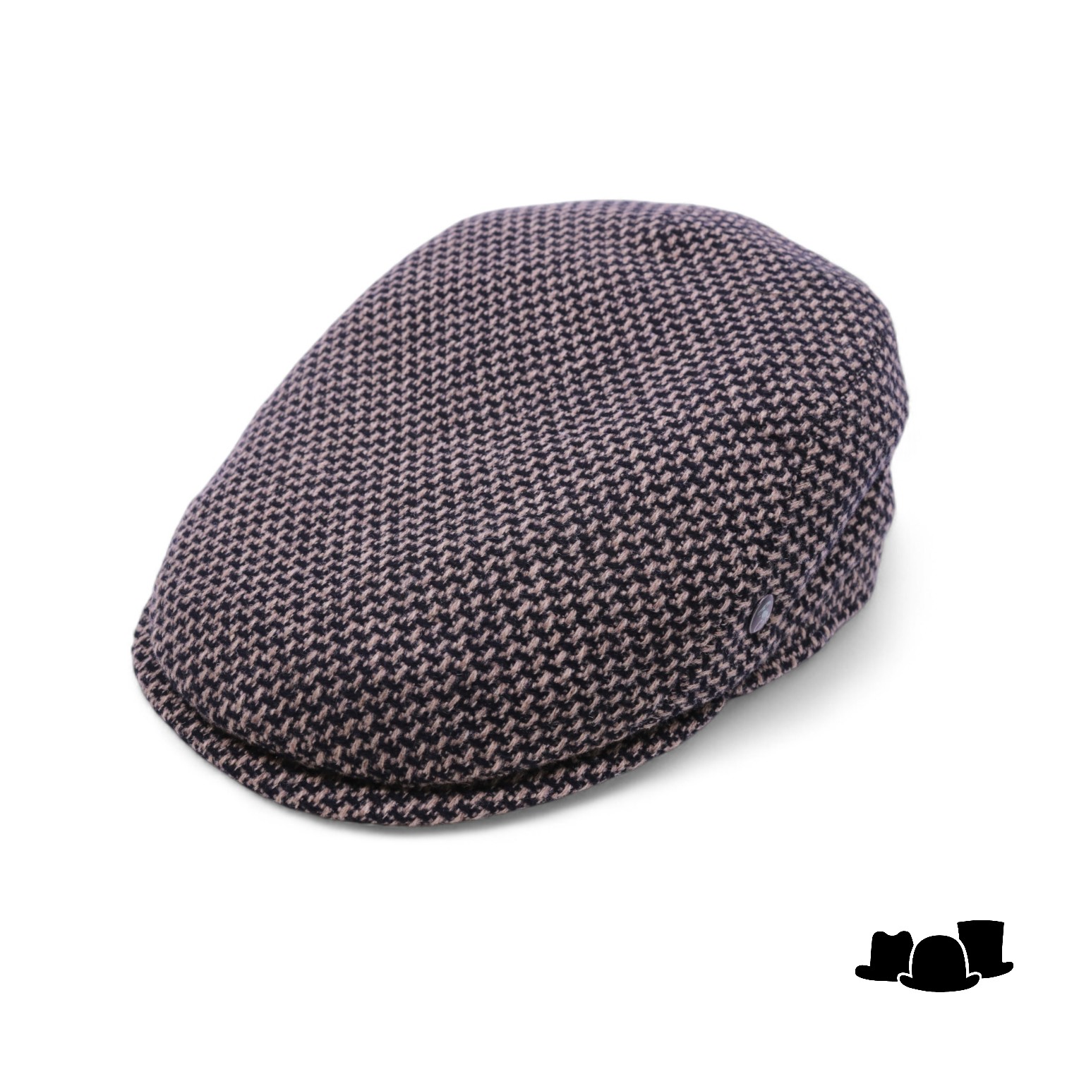 city sport ivy pet 92 kasjmier en wol mix dessin beige zwart